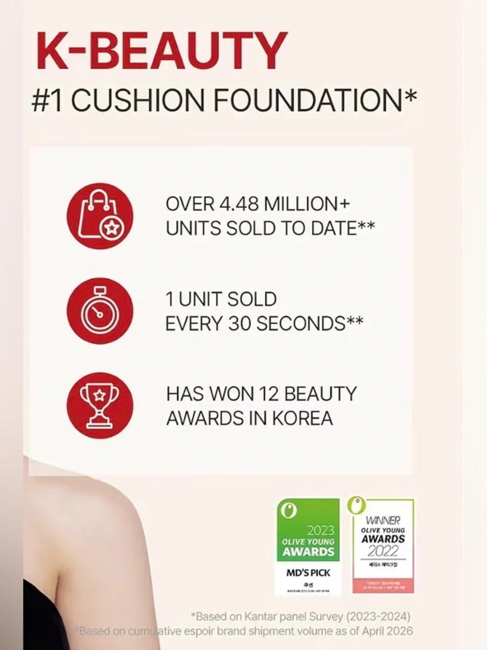 🆕 ESPOIR Be Velvet Cushion Foundation | #1 Korean Cushion Foundation | Ash Honey